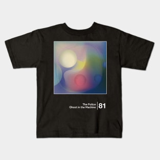 Ghost in the Machine / Minimalist Graphic Artwork Design Kids T-Shirt